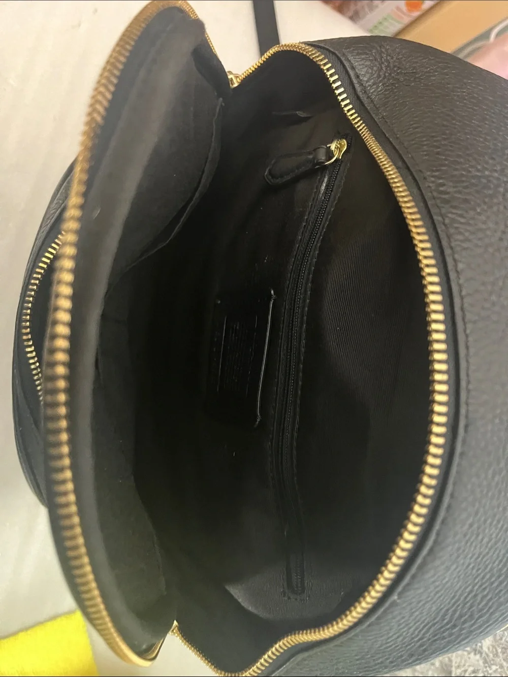 Coach Court Backpack Pebbled Leather (Style No.5666)